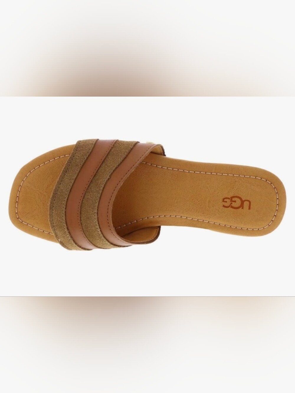 UGG Ximena Sandals, US 11, Chestnut Leather in very good condition.